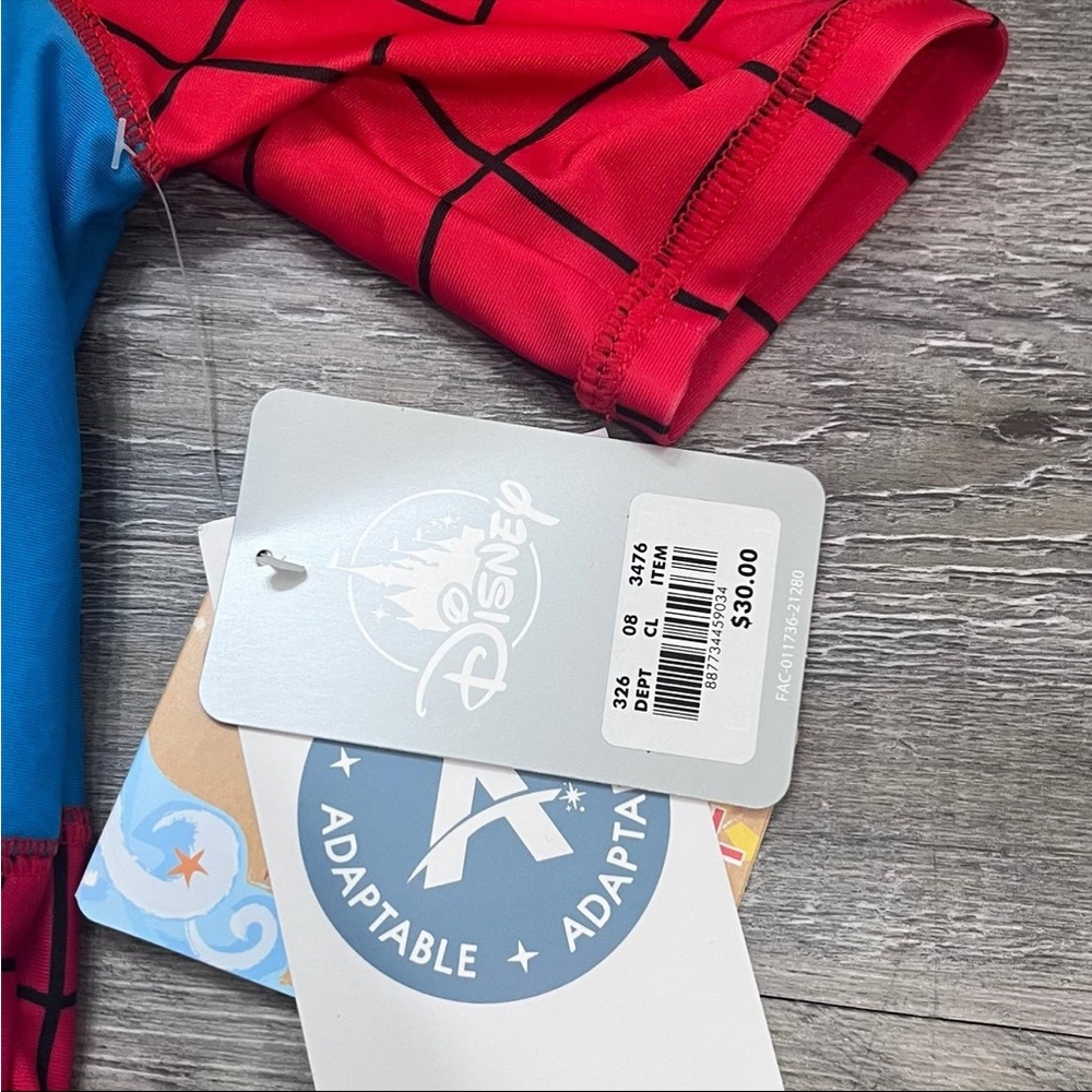 Disney Store Spider-Man Swimsuit for Kids - Picture 6 of 6